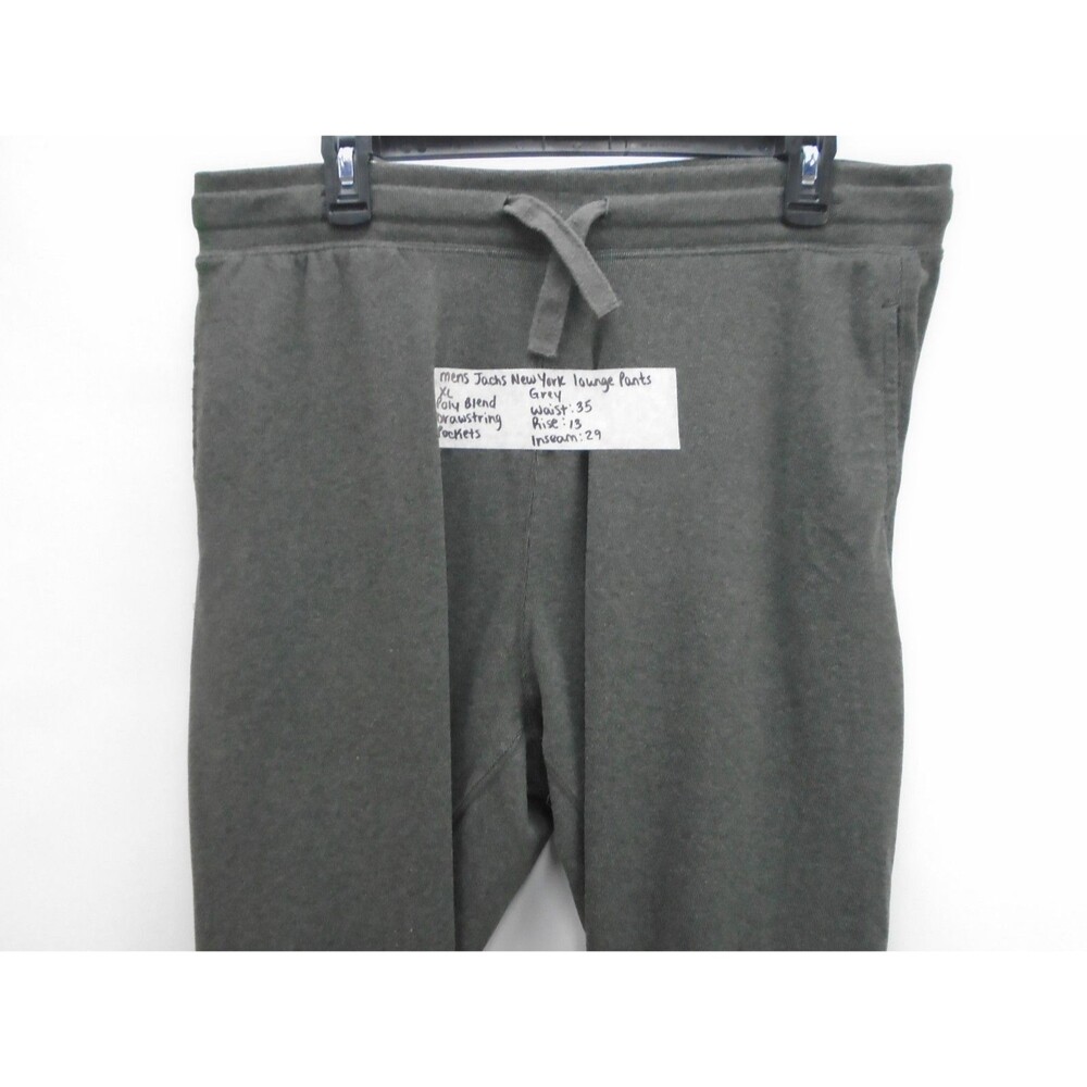 JACHS New York Lounge Pants Joggers Drawstring Heather Gray Mens Size XL - Picture 2 of 9